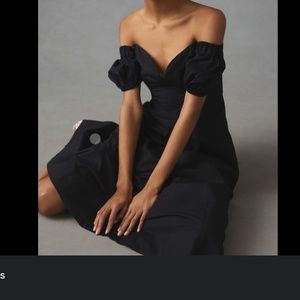 MAEVE PUFF-SLEEVE SWEETHEART DRESS